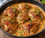 Skillet Bang Bang Chicken Thighs