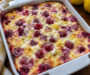 The Best Lemon Raspberry Cottage Cheese Bake